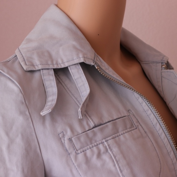 Marc JACOBS Blue Bomber zipper Cotton Jacket - Picture 4 of 8